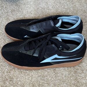 Lakai Men's Black and Blue Sneakers